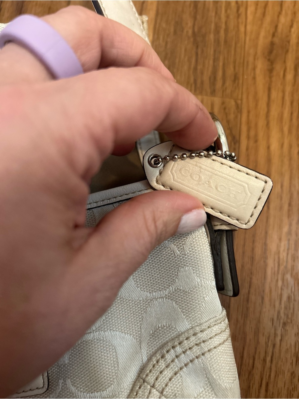 🔥Coach Vintage Signature Jacquard braided bag. - Picture 15 of 15